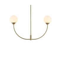 Nyomi 36 Inch Chandelier In Satin Gold