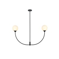 Nyomi 42 Inch Chandelier In Black