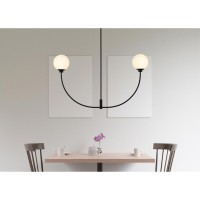 Nyomi 42 Inch Chandelier In Black