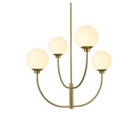 Nyomi 30 Inch Chandelier In Satin Gold