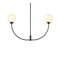 Nyomi 36 Inch Chandelier In Black