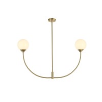 Nyomi 42 Inch Chandelier In Satin Gold