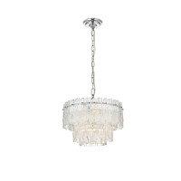 Emilia 15 Inch Pendant Light In Chrome