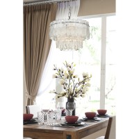 Emilia 15 Inch Pendant Light In Chrome