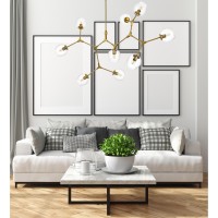 Cavoli 60 Inch Chandelier In Brass