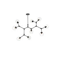 Cavoli 60 Inch Chandelier In Black